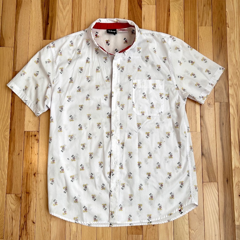 Disney Mickey Mouse Shirt - Men's X-Large Vintage EUC